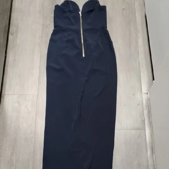 Shona Joy Midnight Strapless Dress - Picture 4 of 15